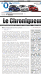 Mobile Screenshot of lechroniqueur.fr